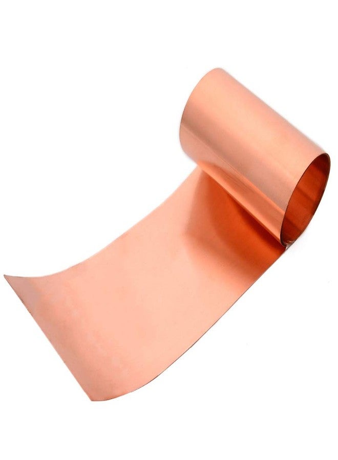 EFFNILIM 1pc 0.2mm Thickness Copper Sheet Roll High Purity Pure Copper Cu Metal Sheet Foil Plate 100mmx1000mm - Image 3